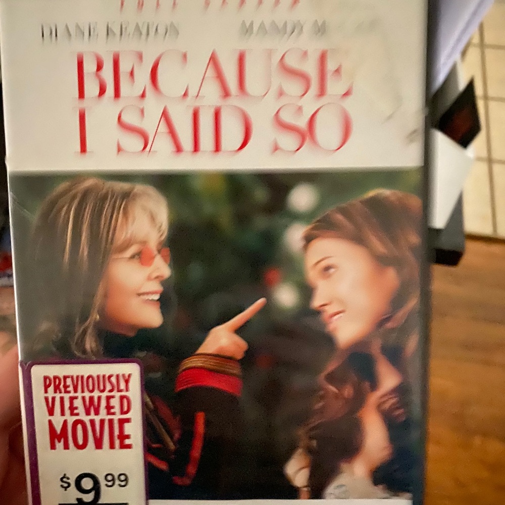 Because I said so DVD